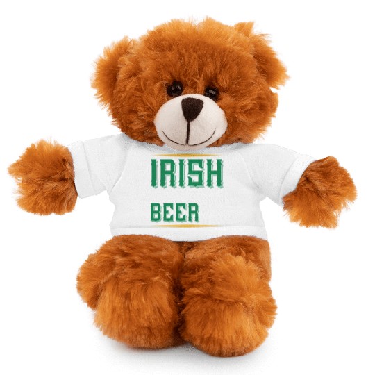 Irish You Were Beer Stuffed Animals With Tee