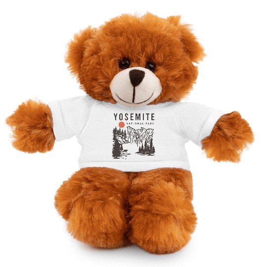 Yosemite National Park Stuffed Animals With Tee