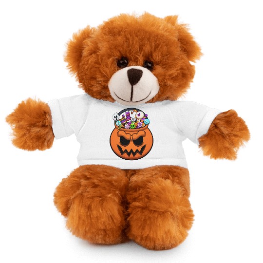 Halloween Trick Or Treat Candy Stuffed Animals With Tee