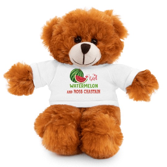 Just A Who Loves Watermelon And Ross Chastain Stuffed Animals With Tee