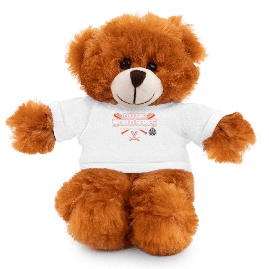 College World Series 2023 Baseball CWS Stuffed Animals With Tee