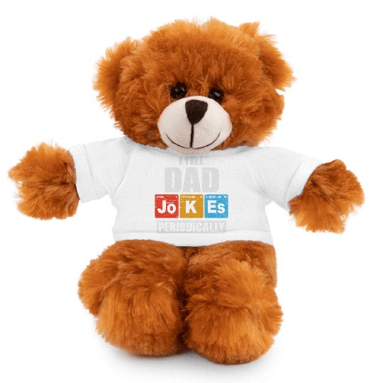 I Tell Dad Jokes Periodically Vintage Fathers Day Stuffed Animals With Tee