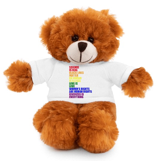 Science Is Real Stuffed Animals With Tee