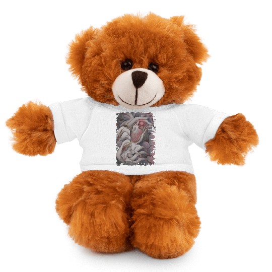 Kitsune Blood Moon Stuffed Animals With Tee