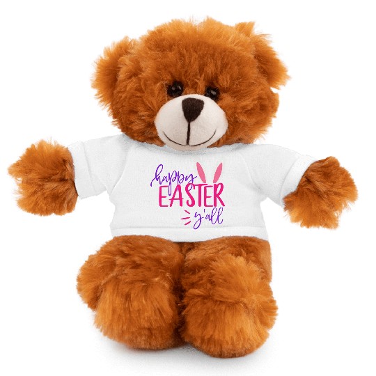 Happy Easter Y all Stuffed Animals With Tee
