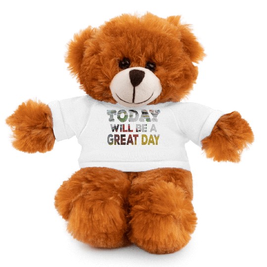 Today Will Be A Great Day Ladybug Inspirational Stuffed Animals With Tee