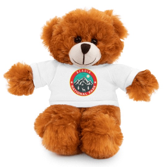 Acadia National Park Stuffed Animals With Tee Acadia National