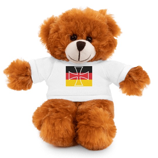 Iron Cross Eisernes Kreuz Germany Stuffed Animals With Tee