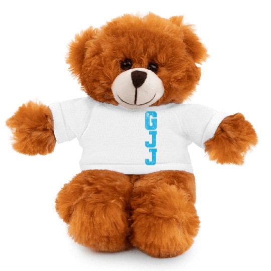 Guerilla Jiu Jitsu Gorilla Head Bjj Gift Stuffed Animals With Tee