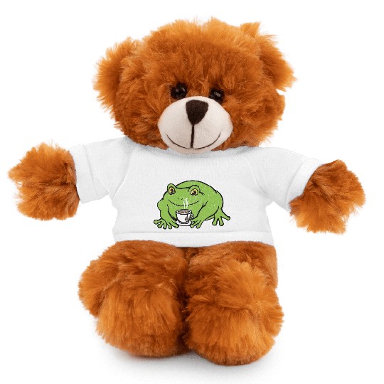 Ew People Cottagecore Frog With Tea Stuffed Animals With Tee