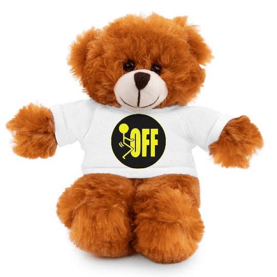 F Off ©WhiteTigerLLC.Com LIKE US ON FACEBOOK Stuffed Animals With Tee