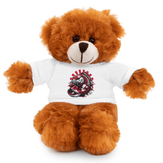 Koi fish Japan national flag carp Stuffed Animals With Tee