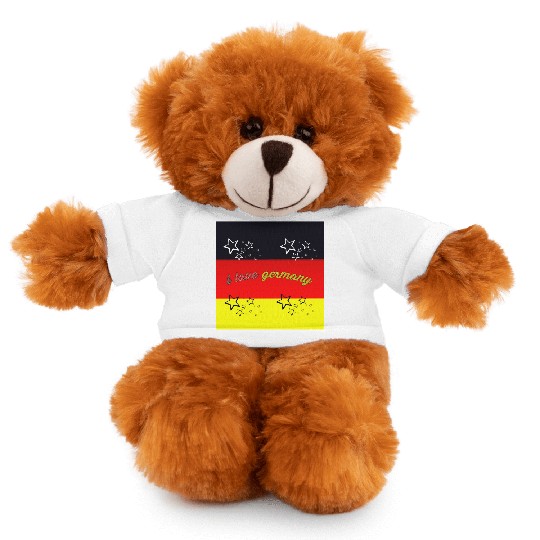 i love germany Stuffed Animals With Tee