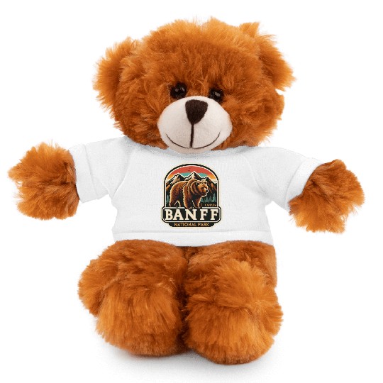 Banff National Park, Alberta Canada grizzly bears Stuffed Animals With Tee