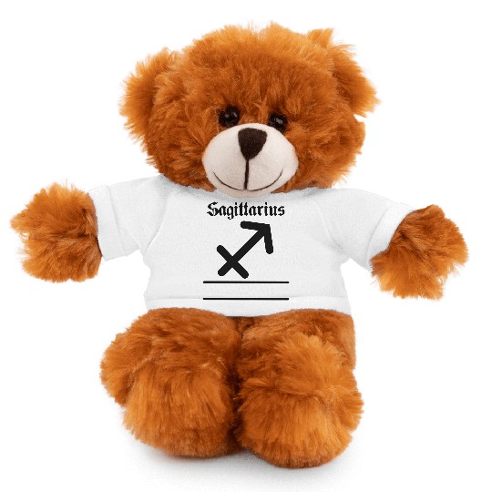 Sagittarius zodiac sign with above letters Stuffed Animals With Tee