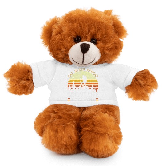 Eat Sleep Scout Repeat Camping Stuffed Animals With Tee