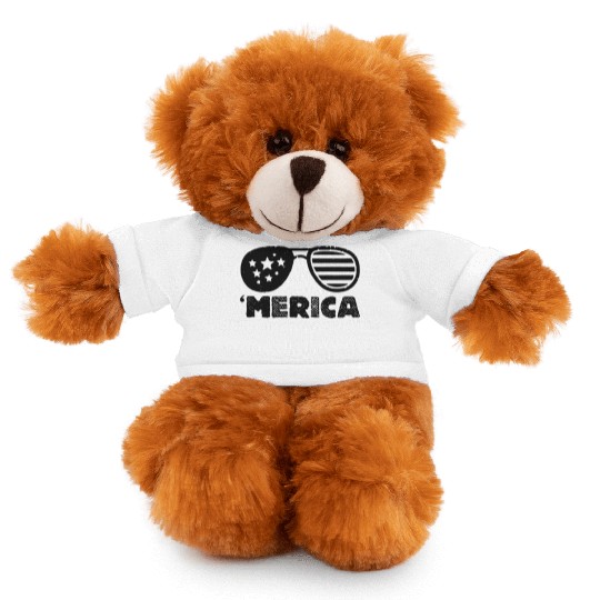 USA vintage merica Stuffed Animals With Tee