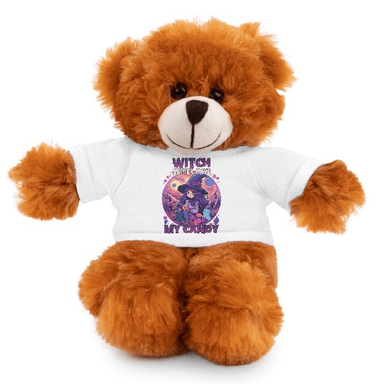 Halloween costume clothing witches Premium Stuffed Animals With Tee
