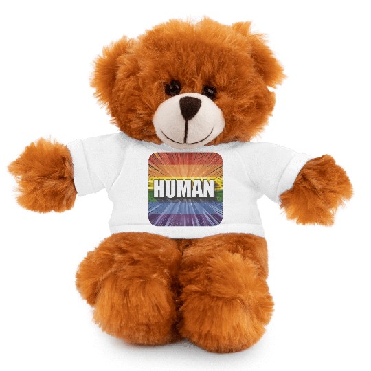 LGBTQ Human Stuffed Animals With Tee