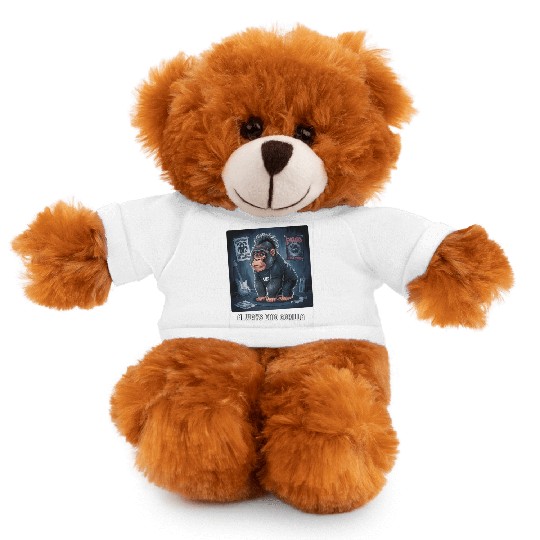 Always emo gorilla admirers Premium Stuffed Animals With Tee