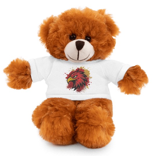 A captivating illustration of the head of an eagle Stuffed Animals With Tee