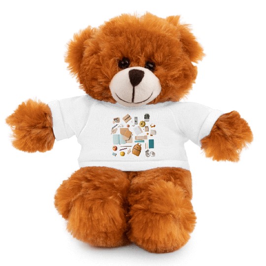 Back to school Stuffed Animals With Tee