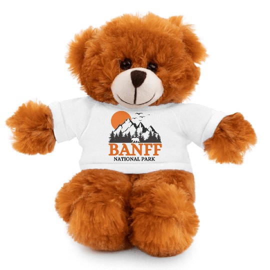 Banff National Park Stuffed Animals With Tee