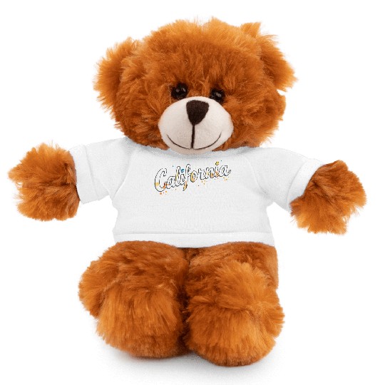 California Golden State gift Stuffed Animals With Tee