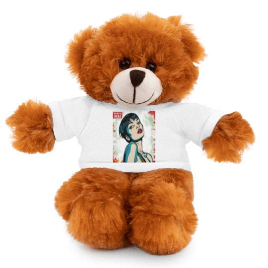 Hip Hop is Dead - Pop Art Woman Stuffed Animals With Tee