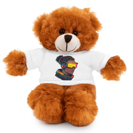 Futuristic character Stuffed Animals With Tee