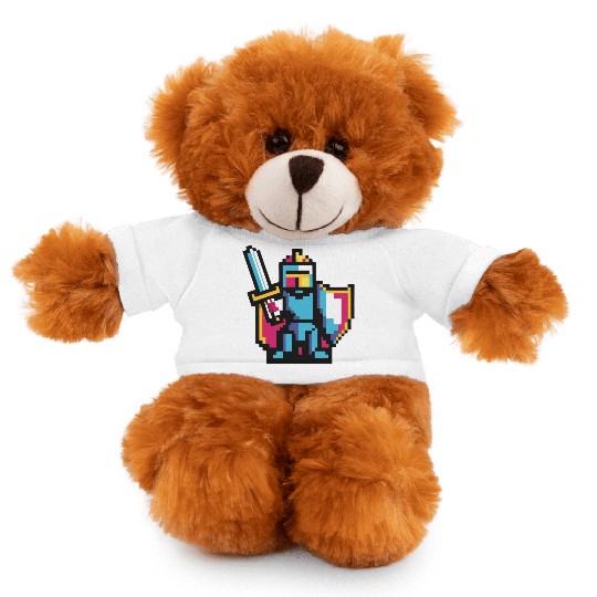 knight pixel art Stuffed Animals With Tee