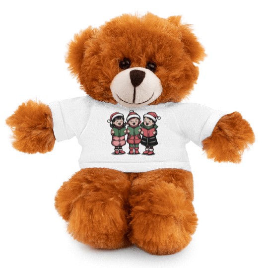 Merry christmas, Christmas Retro Stuffed Animals With Tee