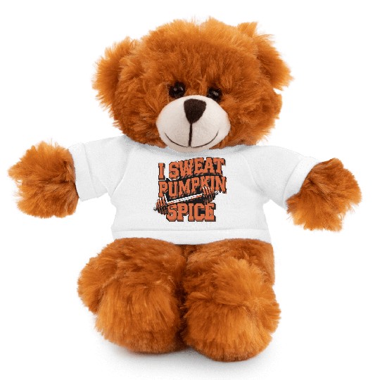 I Sweat Pumpkin Spice 5 Stuffed Animals With Tee