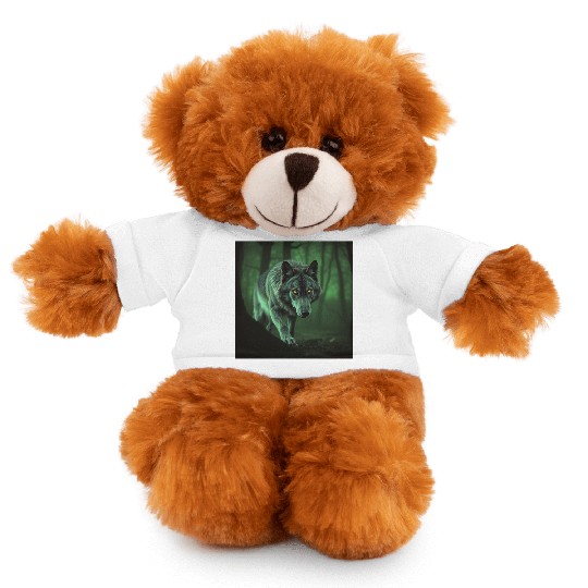 "Majestic Wolf: The Alpha of the Forest" Stuffed Animals With Tee