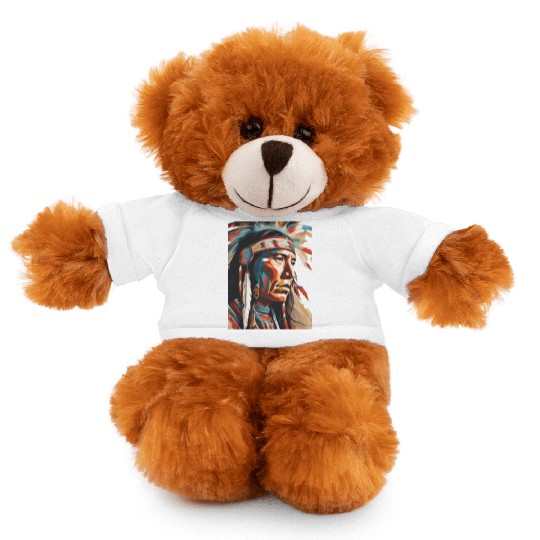 Native American Chief Stuffed Animals With Tee