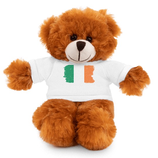 Ireland flag Stuffed Animals With Tee