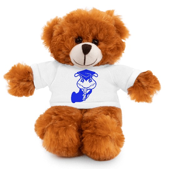 Caterpillar hole school graduation passed College Stuffed Animals With Tee