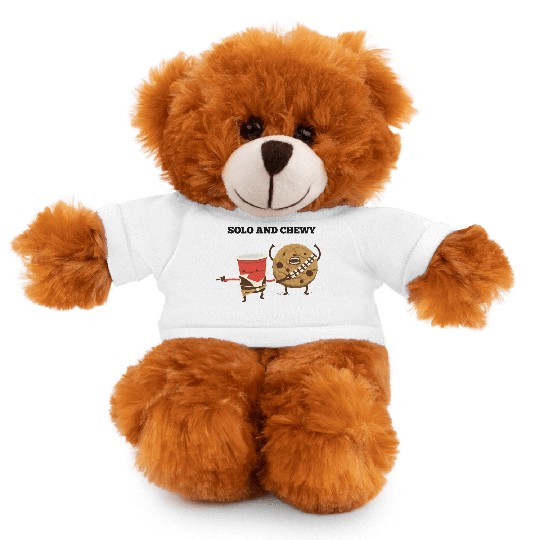 Funny star wars han solo and chewbacca Stuffed Animals With Tee