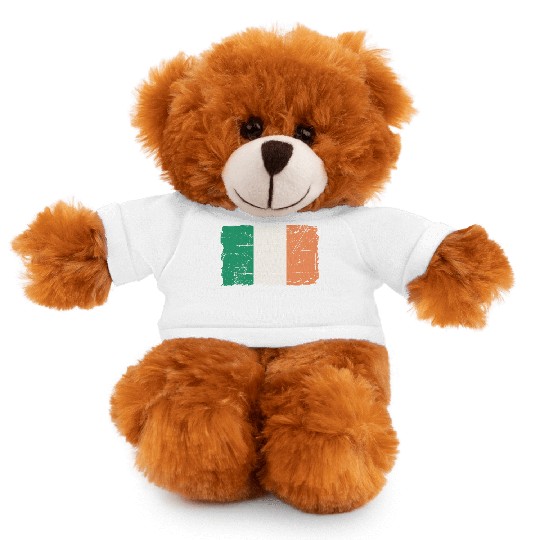Ireland Flag Stuffed Animals With Tee