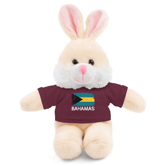 Bahamian Flag Made In Bahamas Stuffed Animals With Tee