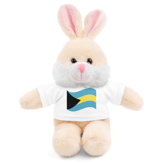flag bahamas Stuffed Animals With Tee