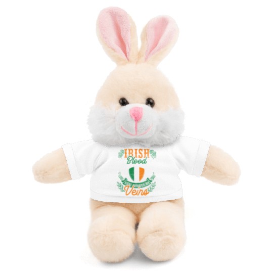 Ireland Origin Stuffed Animals With Tee