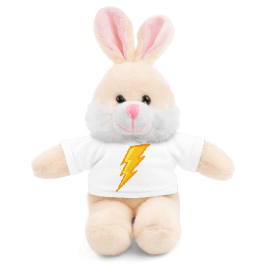 Lightning bolt Pixel Stuffed Animals With Tee