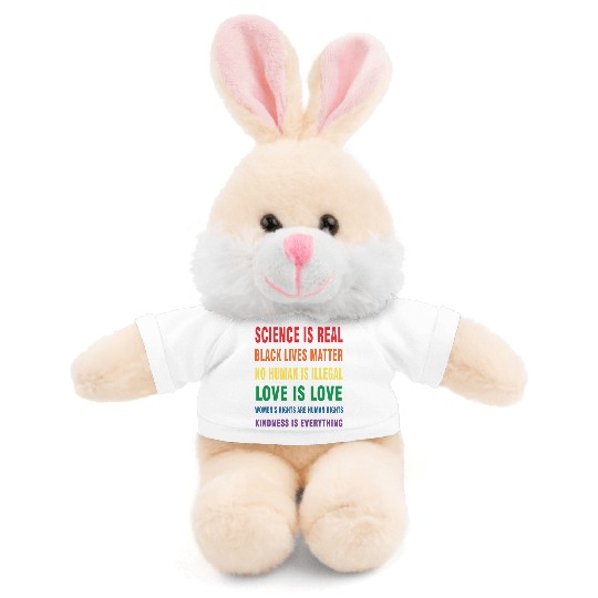 Science is real Stuffed Animals With Tee