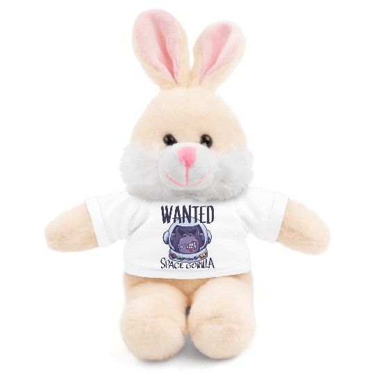 Astronaut Gorilla Monkey Science Stuffed Animals With Tee