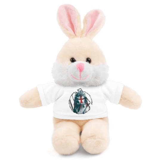 Templar Crusader Knight Stuffed Animals With Tee