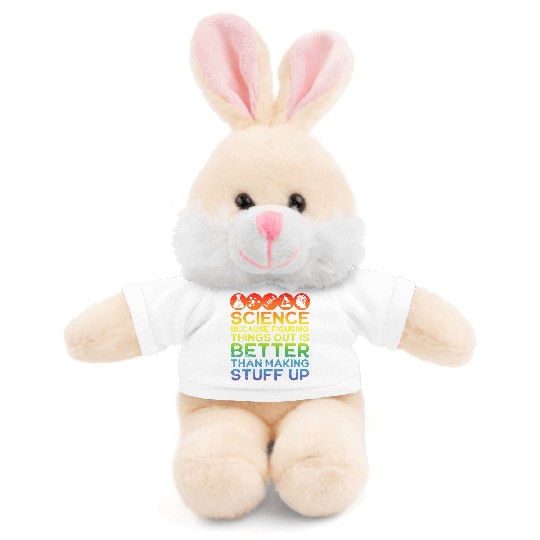 Science Stuffed Animals With Tee Science Stuffed Animals With Tee Science Is Real Scienc