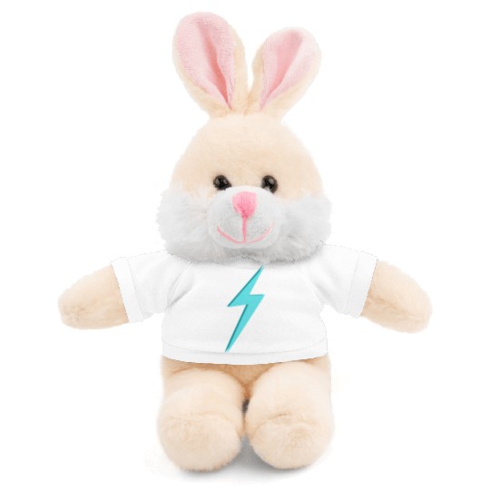 Lightning Bolt Blue Stuffed Animals With Tee