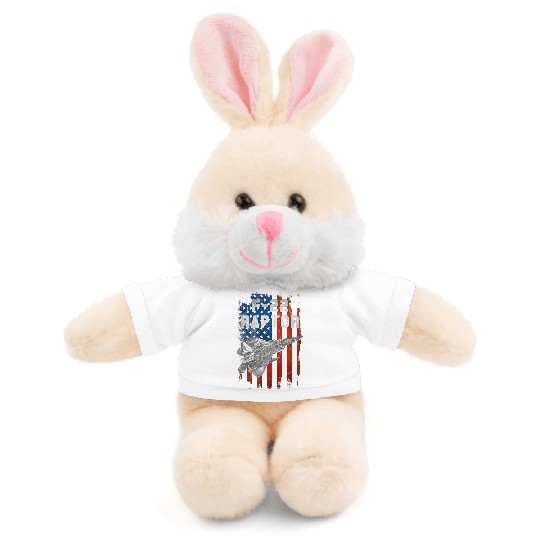 F22 Raptor Aircraft Army US Airborne Stuffed Animals With Tee