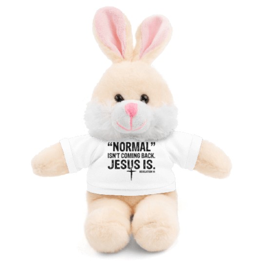 Normal Isn't Coming Back Jesus Is Stuffed Animals With Tee